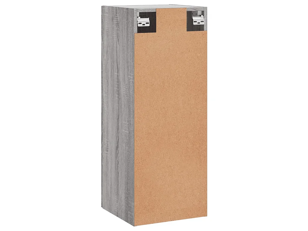 Bovenkast 34,5x34x90 cm grijs sonoma eikenkleurig