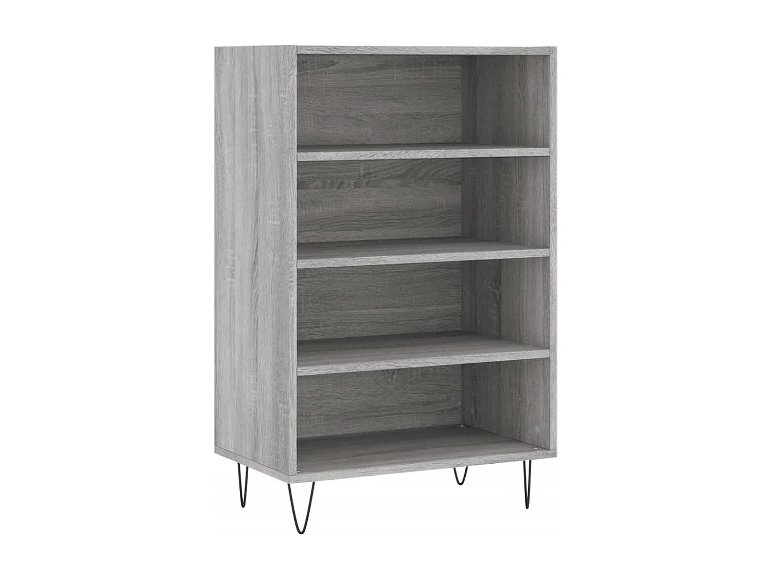 Buffet haut sonoma gris 57x35x90 cm bois d'ingénierie