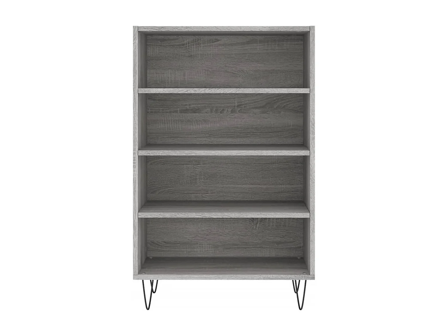 Buffet haut sonoma gris 57x35x90 cm bois d'ingénierie