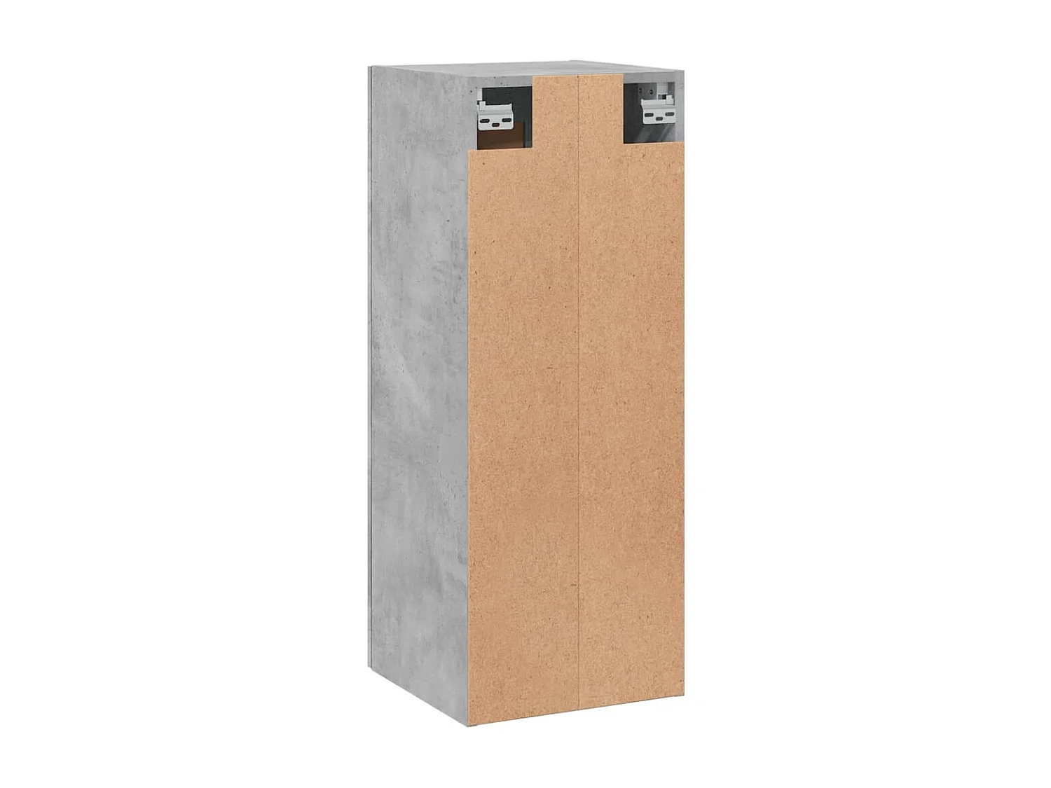 Armoire murale gris béton 34,5x34x90 cm bois d'ingénierie