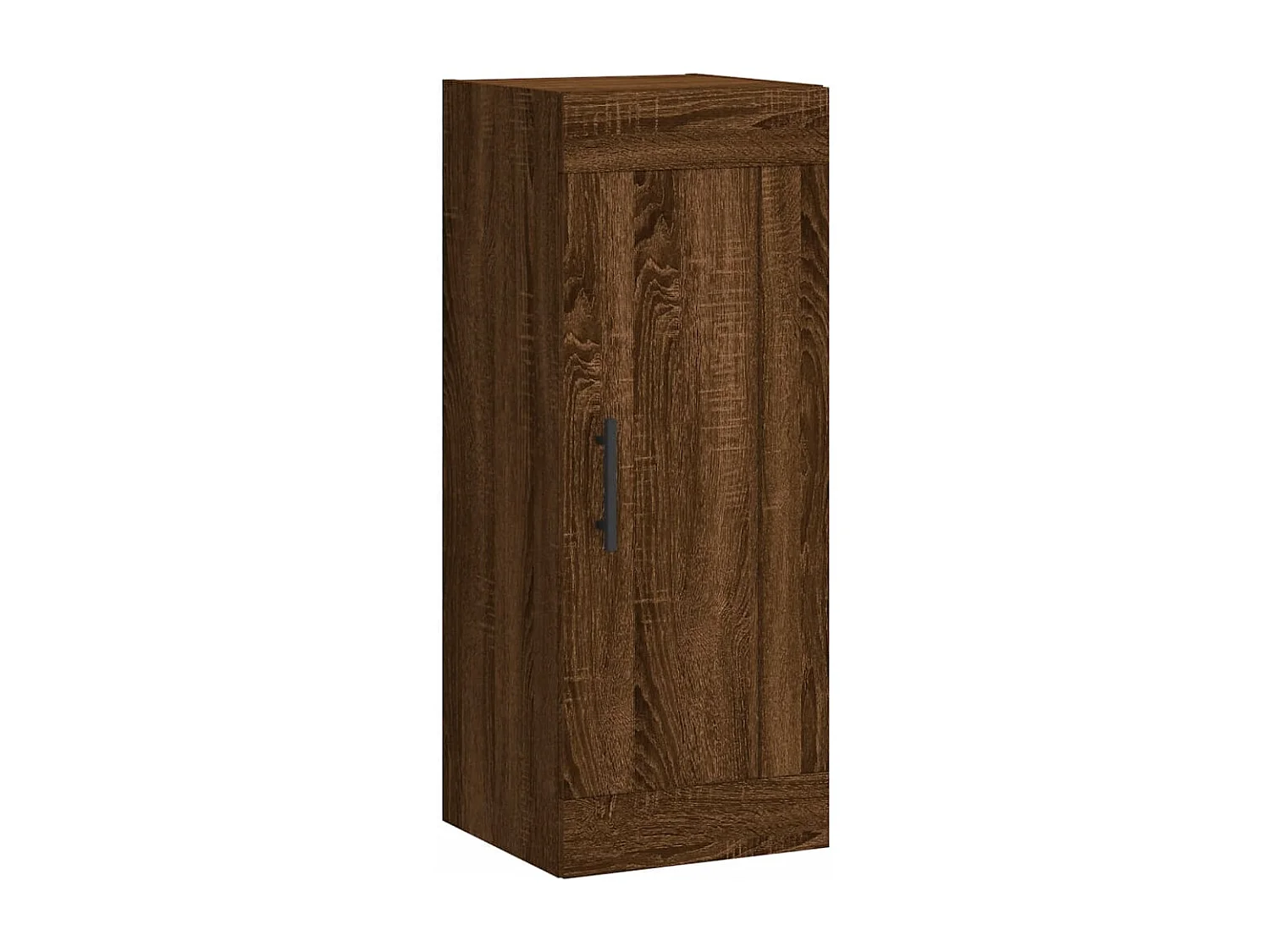 Armário alto 34,5x34x180cm madeira processada carvalho castanho