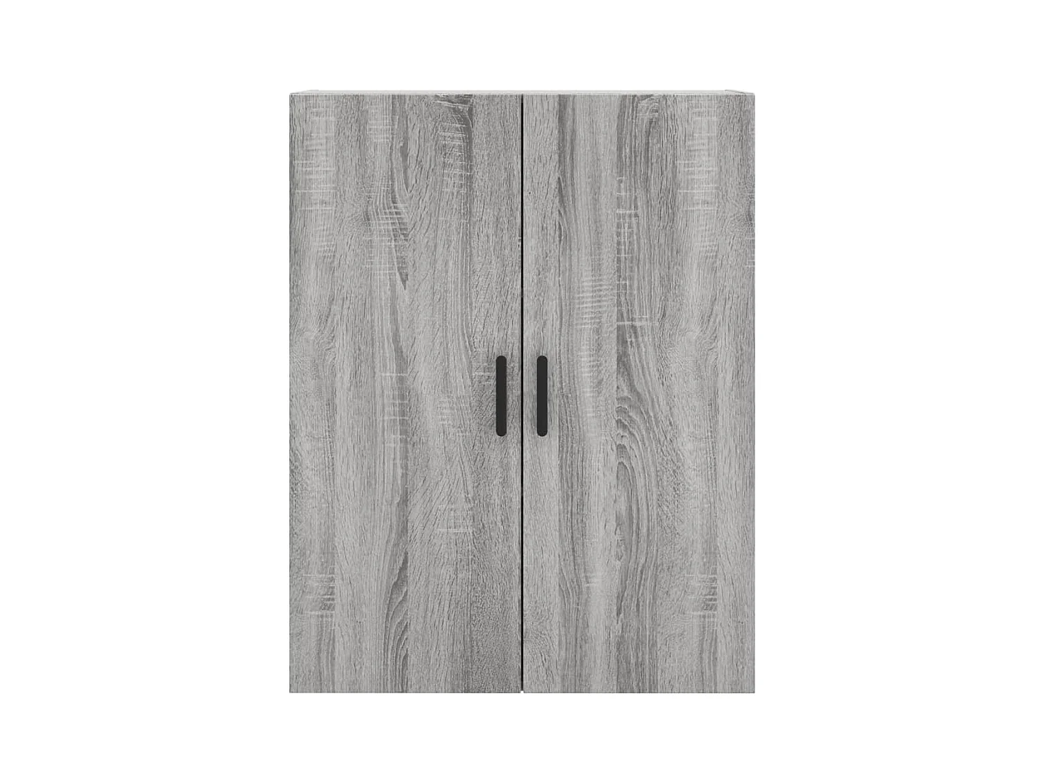Buffet haut Sonoma gris 69,5x34x180 cm Bois d'ingénierie