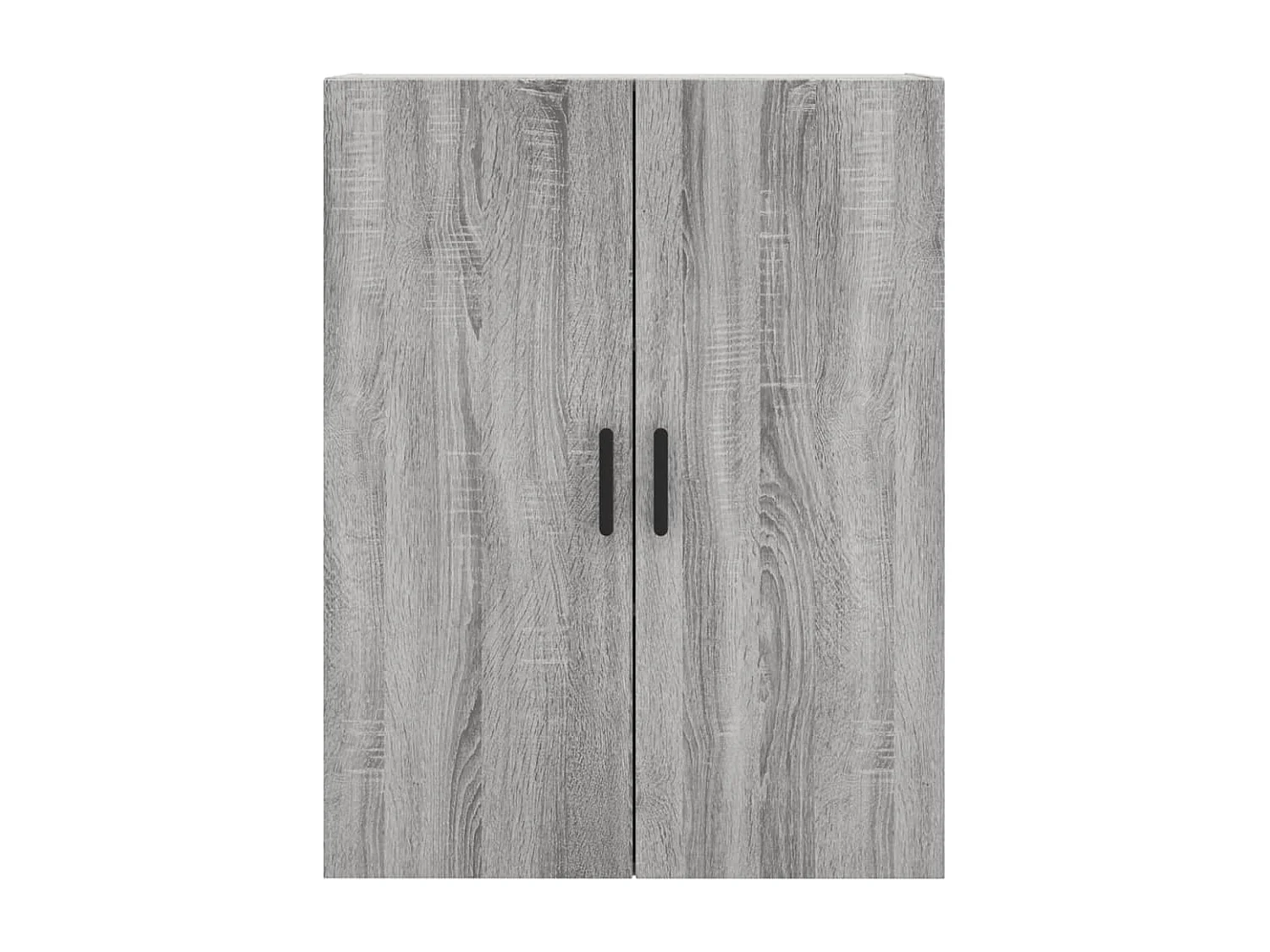 Highboard Grau Sonoma 69,5x34x180 cm Holzwerkstoff