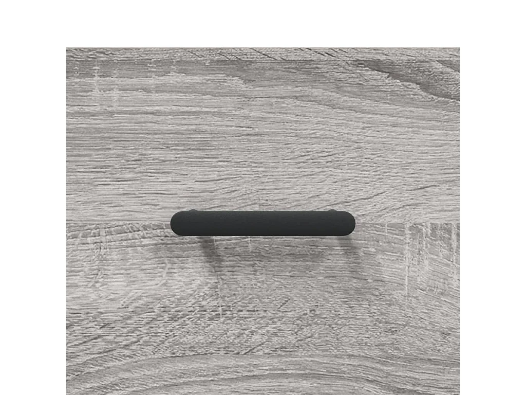 Highboard Grau Sonoma 69,5x34x180 cm Holzwerkstoff