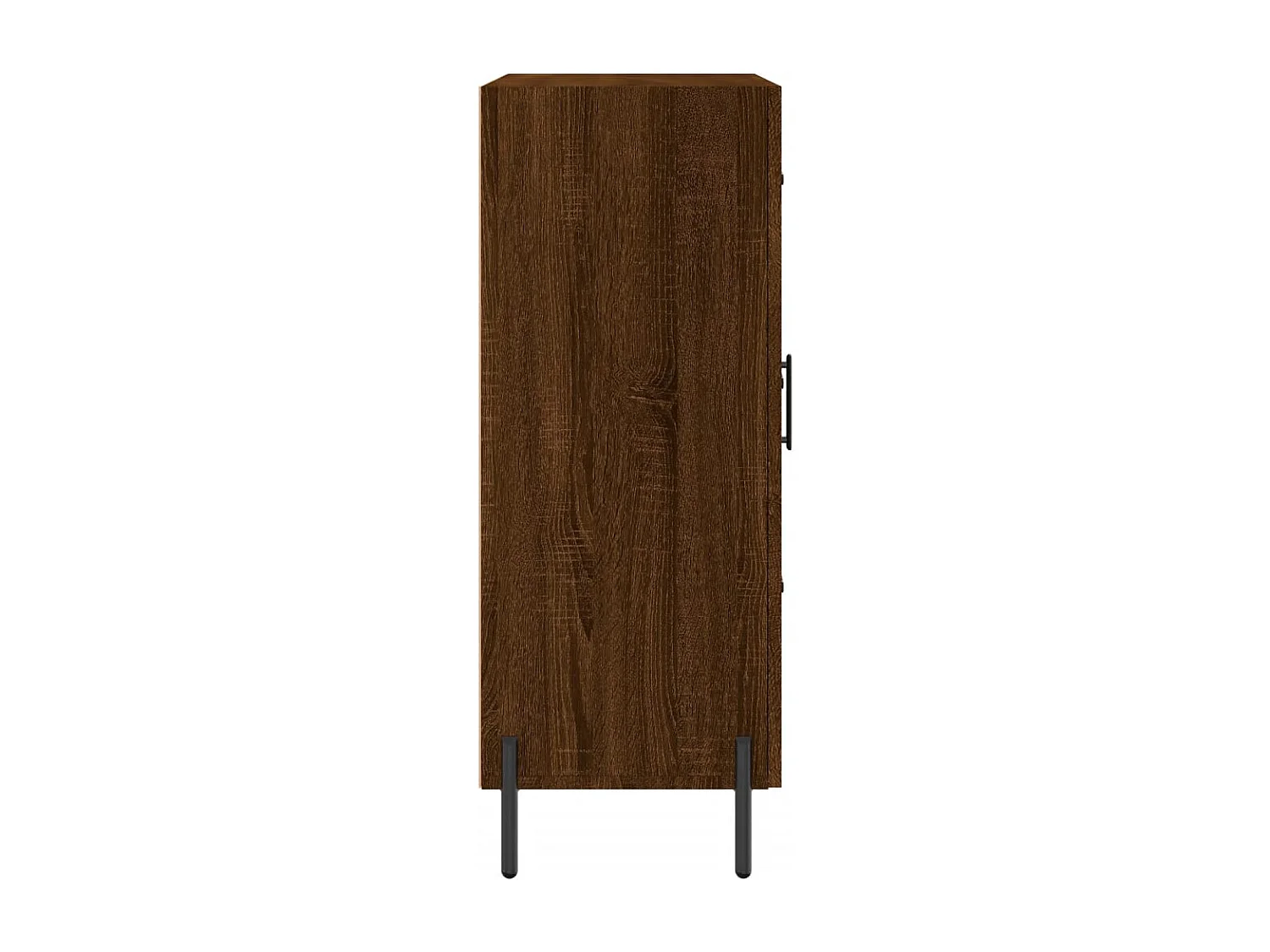 Buffet chêne marron 69,5x34x90 cm bois d'ingénierie