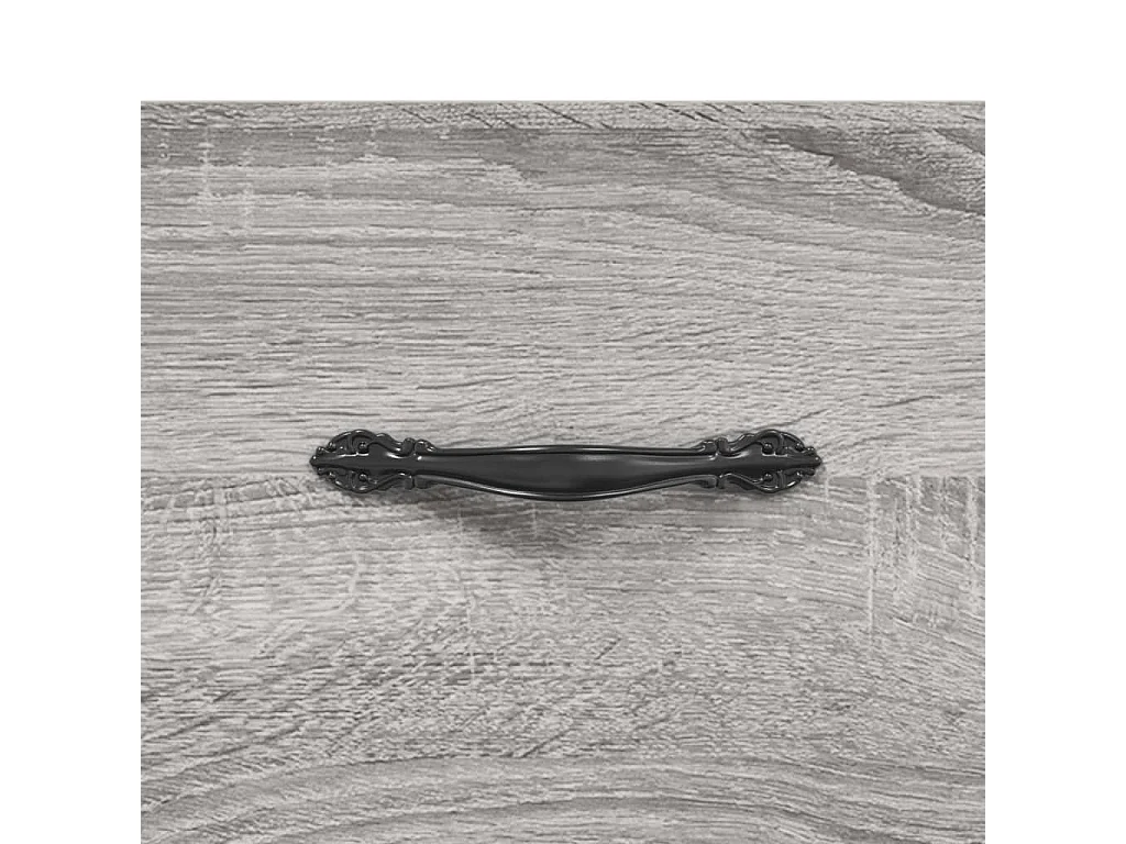 Buffet haut sonoma gris 69,5x31x115 cm bois d'ingénierie