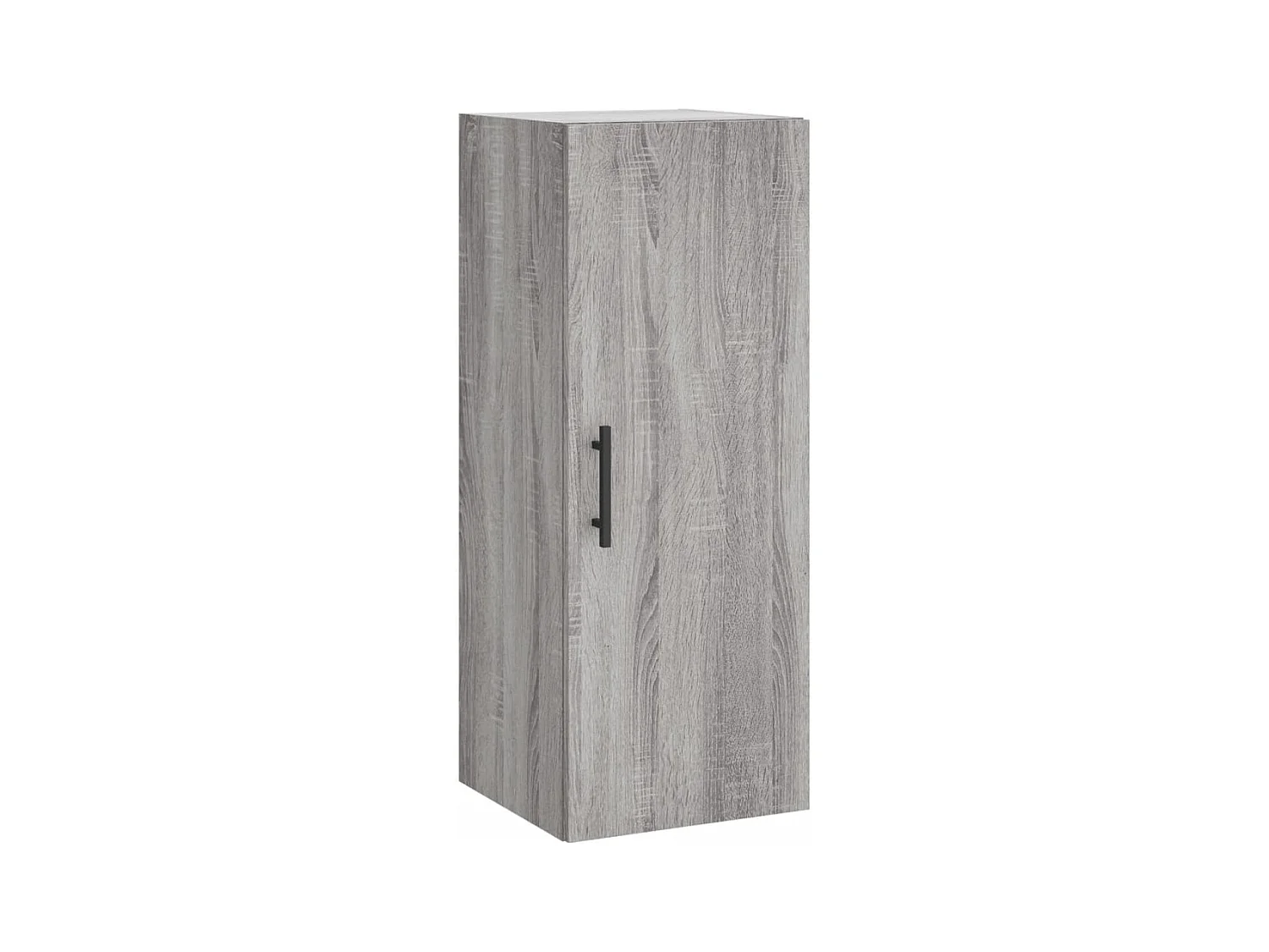 Highboard Grau Sonoma 34,5x34x180 cm Holzwerkstoff