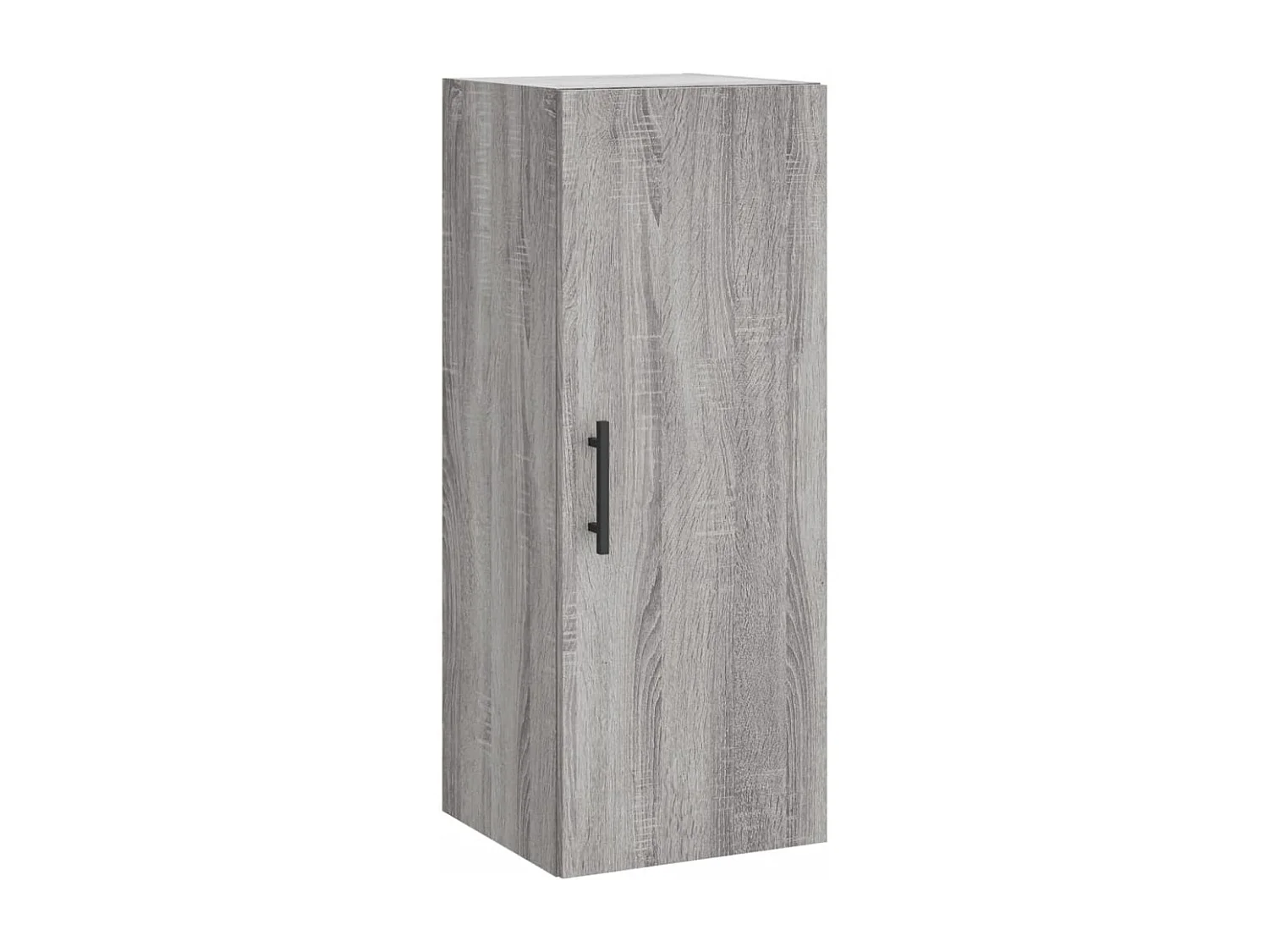 Highboard Grau Sonoma 34,5x34x180 cm Holzwerkstoff