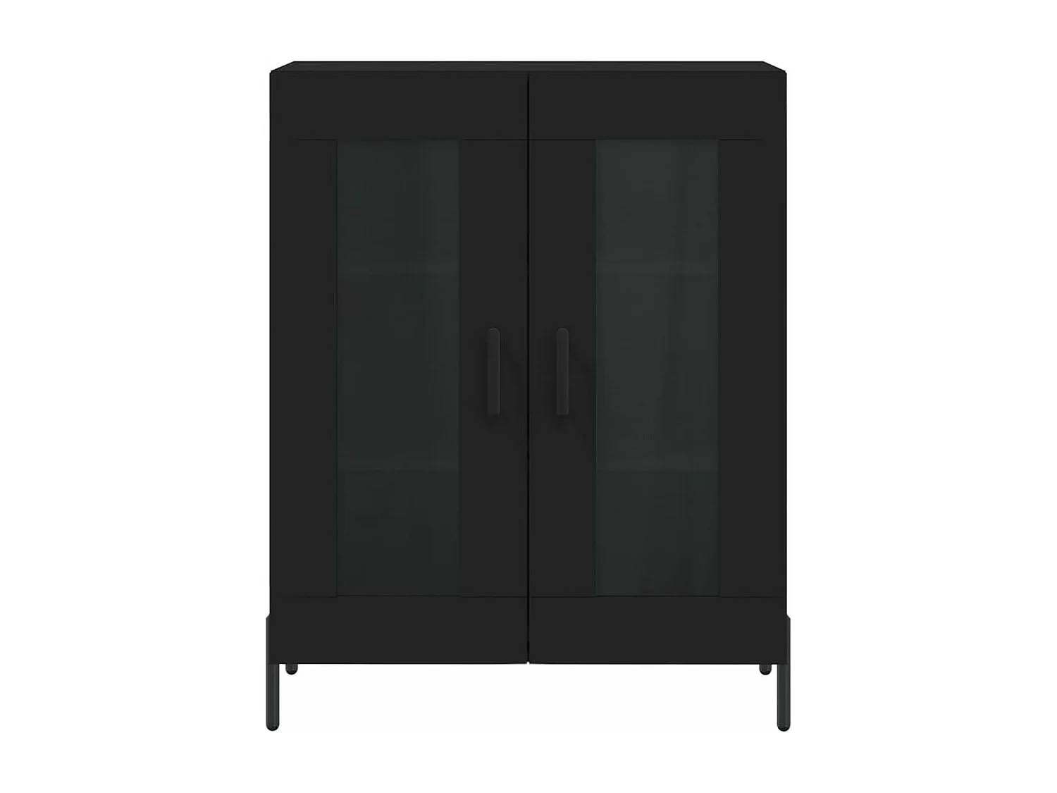 Aparador 69,5x34x90 cm derivados de madeira preto