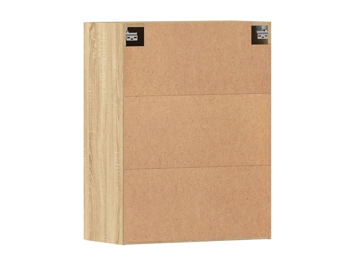 Armarios de pared 2 uds madera de ingeniería roble Sonoma