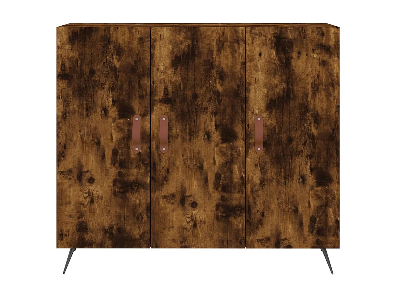 Sideboard Räuchereiche 90x34x80 cm Holzwerkstoff