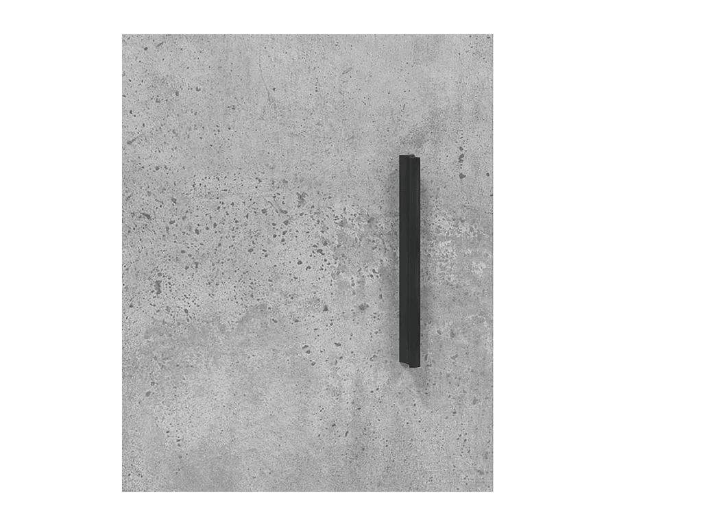Highboard Betongrau 69,5x34x180 cm Holzwerkstoff