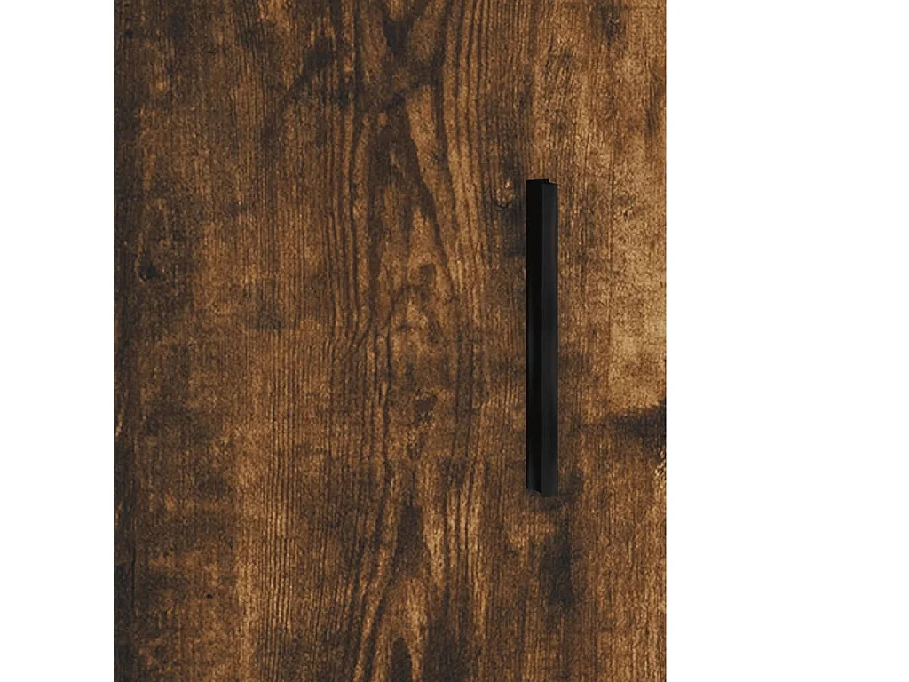 Buffet chêne fumé 69,5x34x90 cm bois d'ingénierie