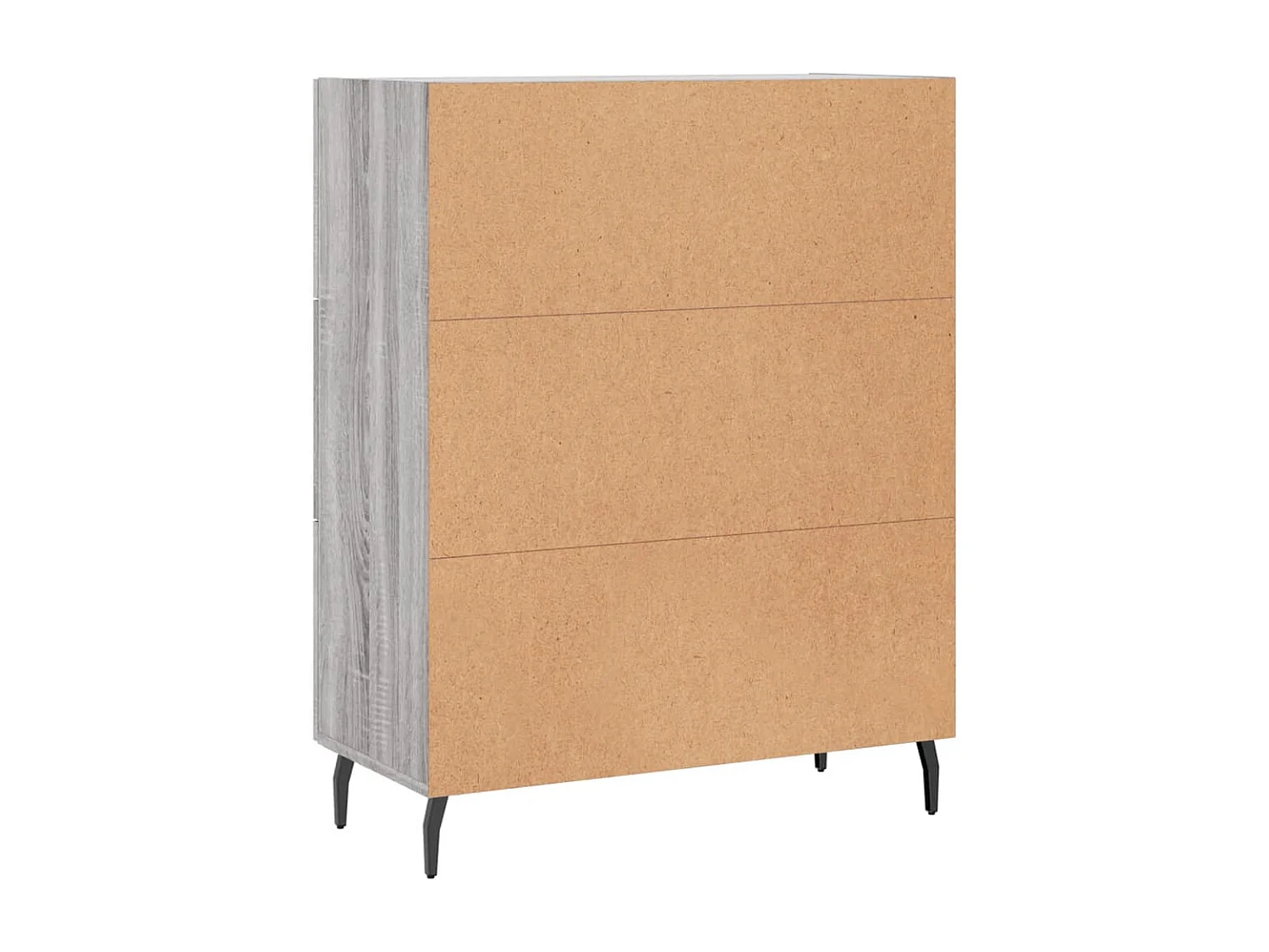 Buffet sonoma gris 69,5x34x90 cm bois d'ingénierie