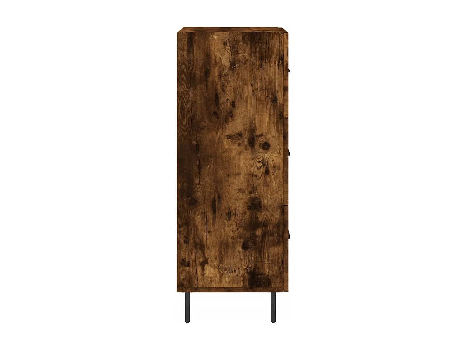 Buffet Chêne fumé 34,5x34x90 cm Bois d'ingénierie