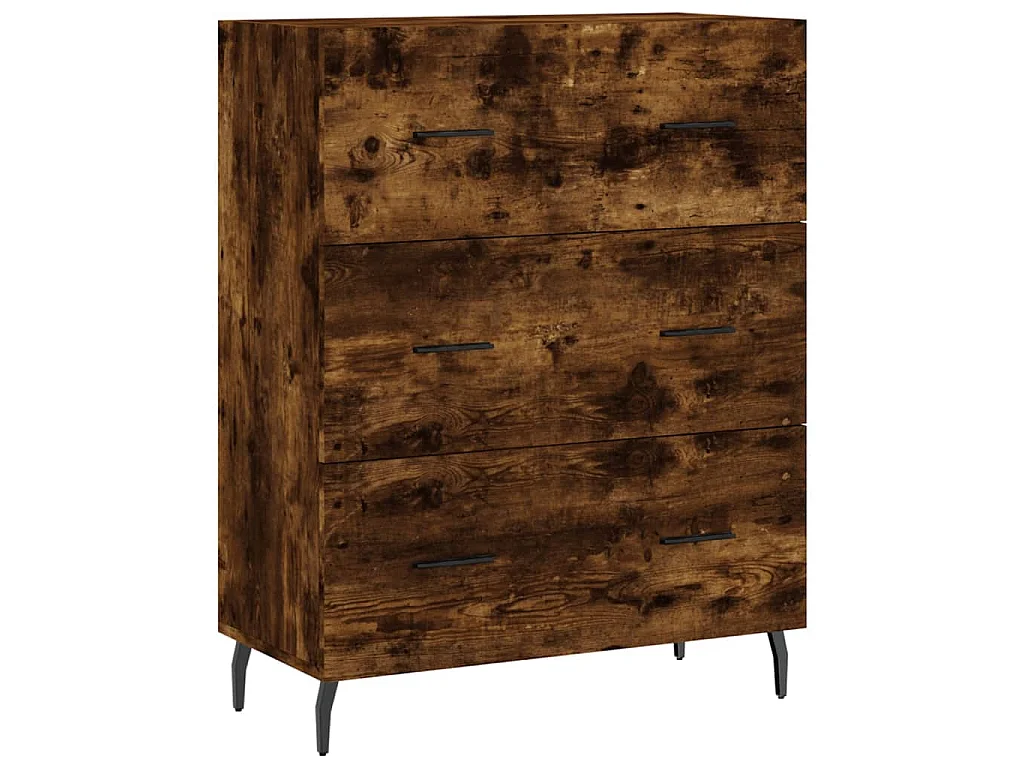 Sideboard Räuchereiche 69,5x34x90 cm Holzwerkstoff