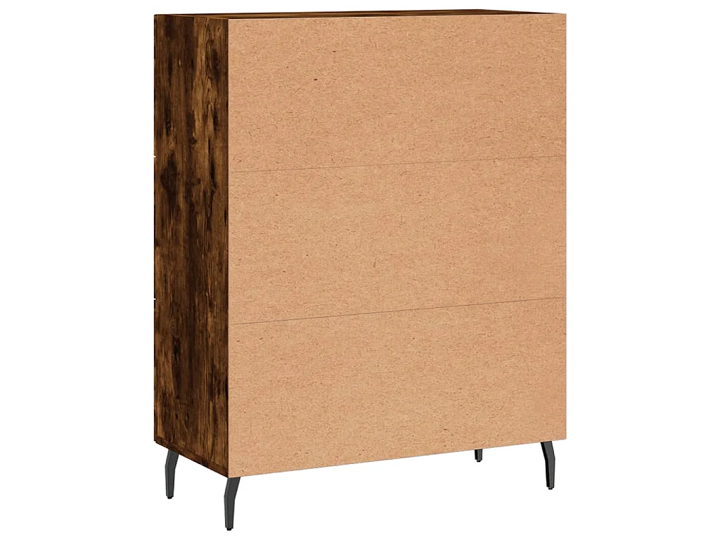 Sideboard Räuchereiche 69,5x34x90 cm Holzwerkstoff