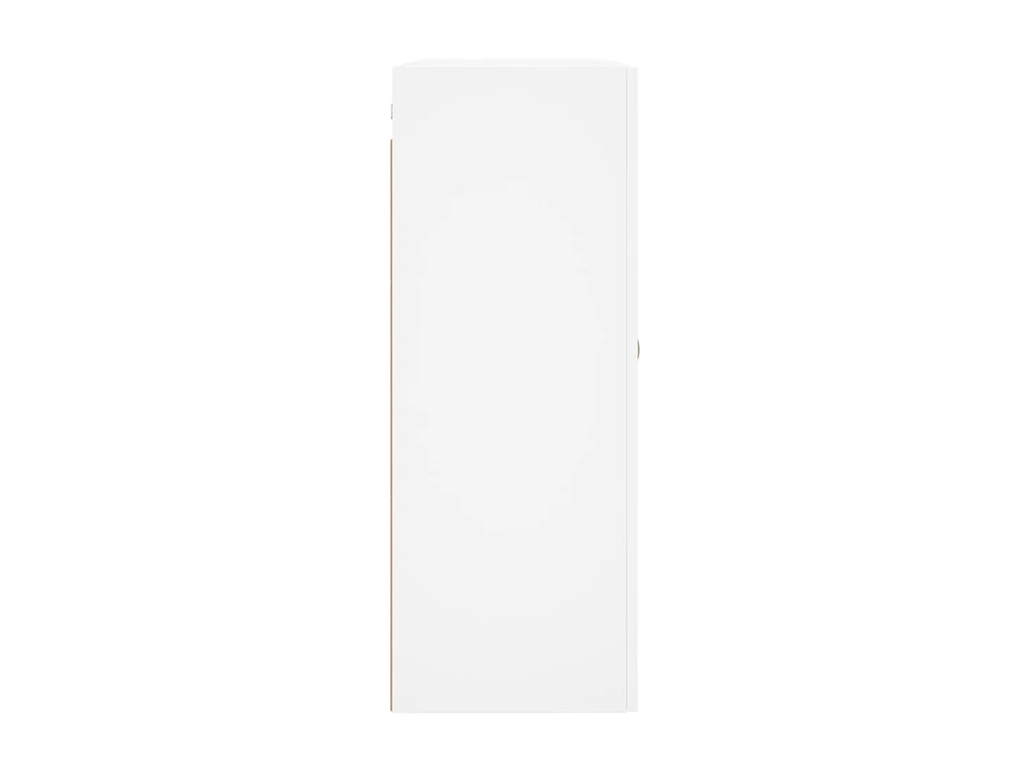 Armoire murale blanc 69,5x34x90 cm