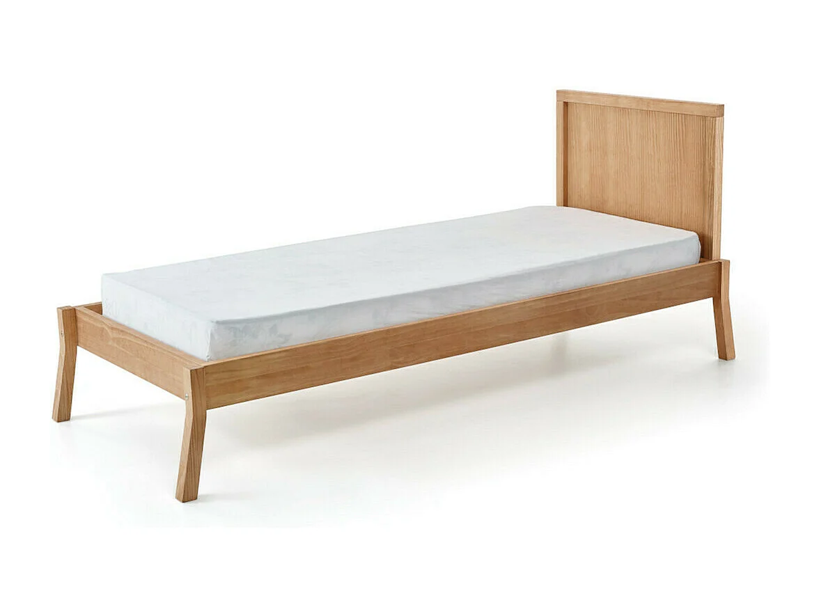 Lit évolutif bébé avec tiroir et matelas 70x120 cm bois massif bois SYA