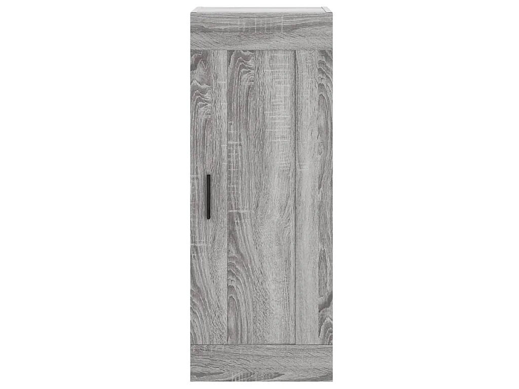 Armoire murale sonoma gris 34,5x34x90 cm bois d'ingénierie