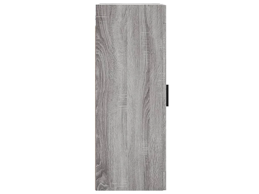 Armoire murale sonoma gris 34,5x34x90 cm bois d'ingénierie