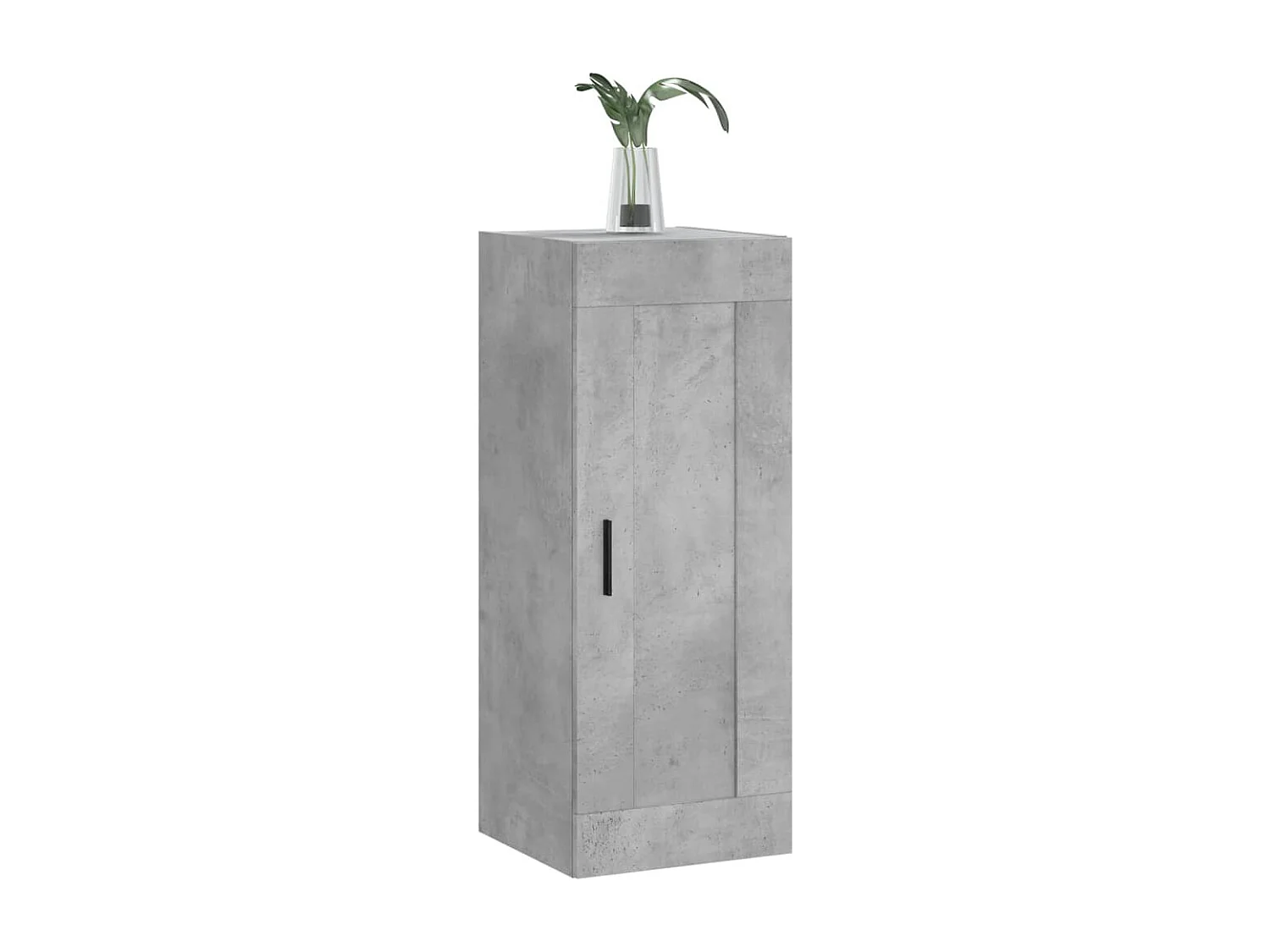 Armoire murale gris béton 34,5x34x90 cm bois d'ingénierie