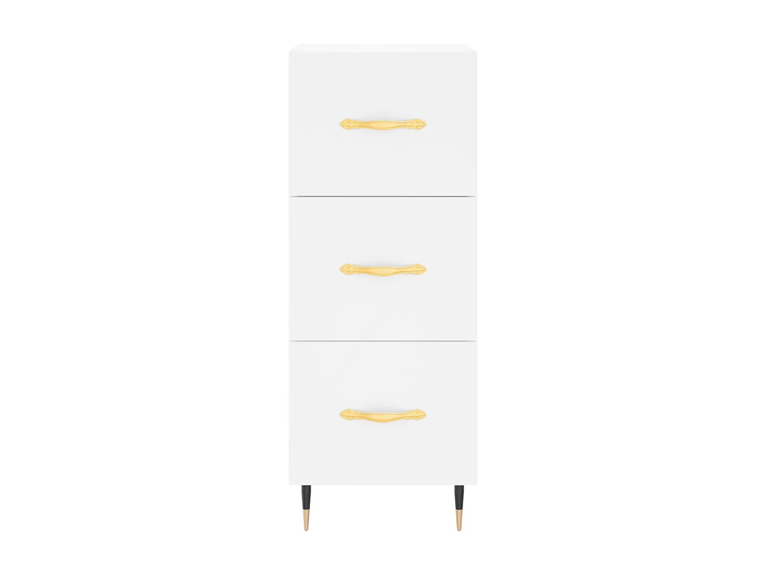 Buffet blanc 34,5x34x90 cm bois d'ingénierie
