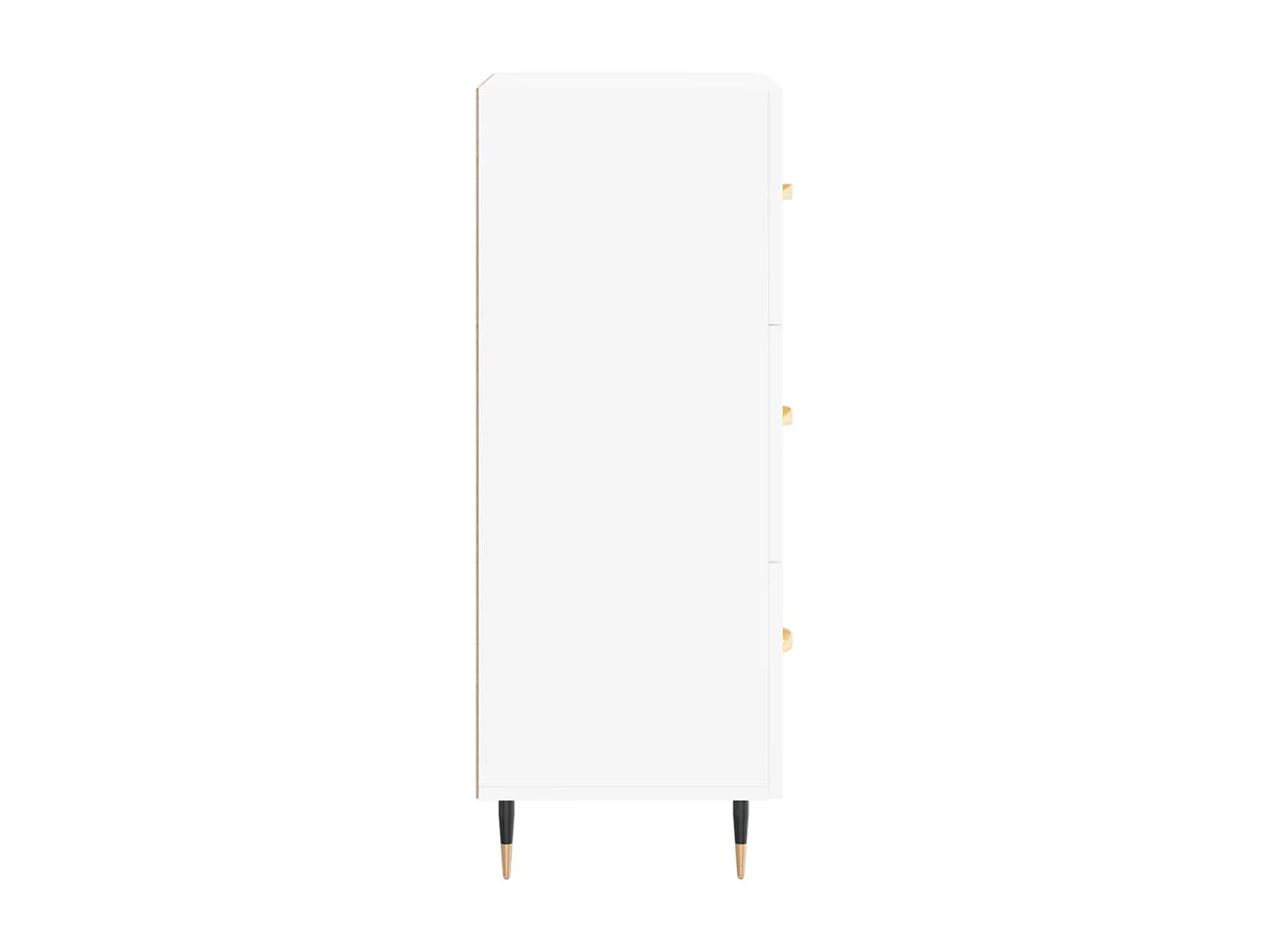 Buffet blanc 34,5x34x90 cm bois d'ingénierie