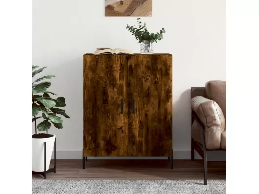 Kauf Unique Sideboard Räuchereiche 69,5x34x90 cm Holzwerkstoff