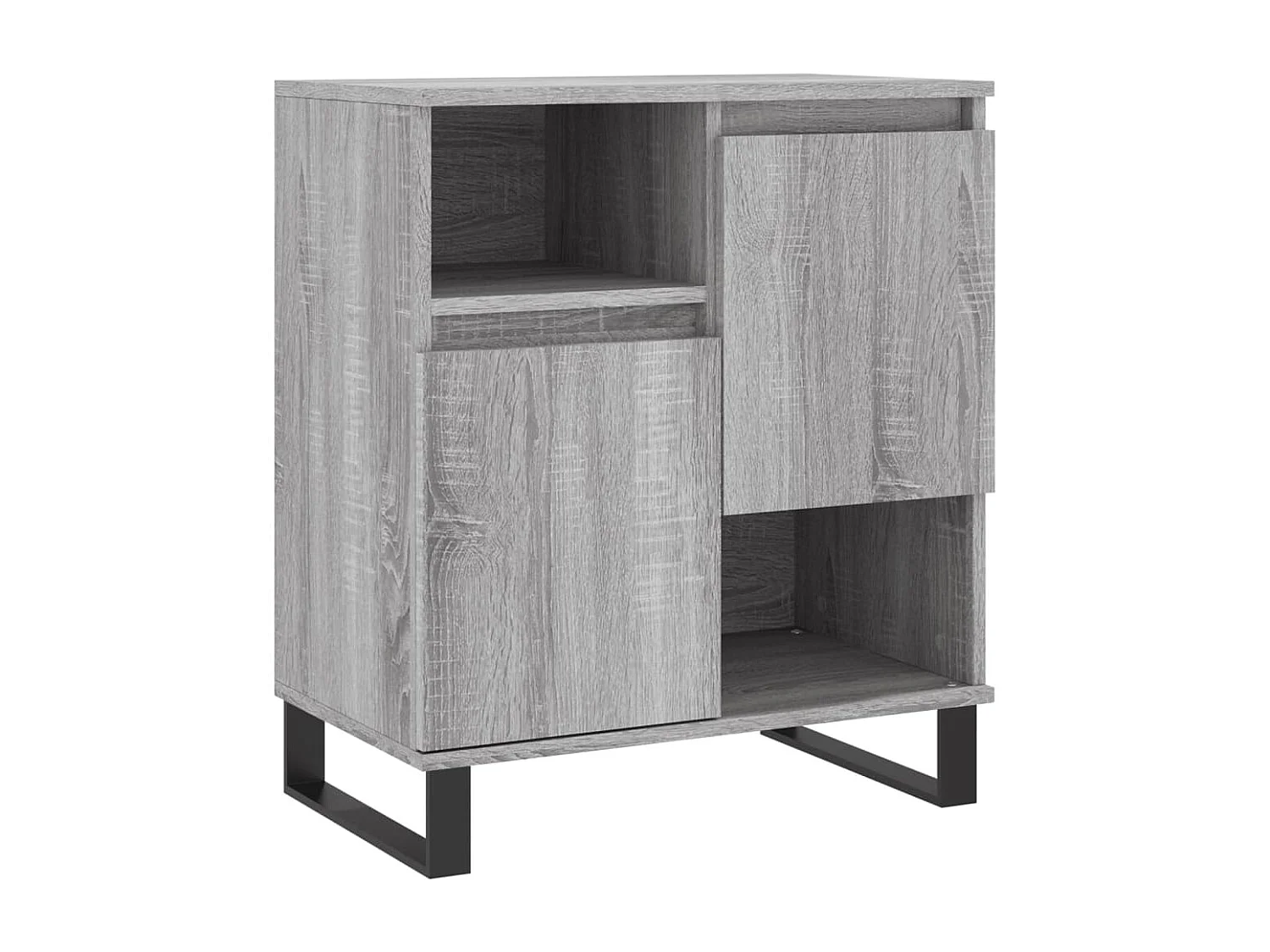 Buffet Sonoma gris 60x35x70 cm Bois d'ingénierie