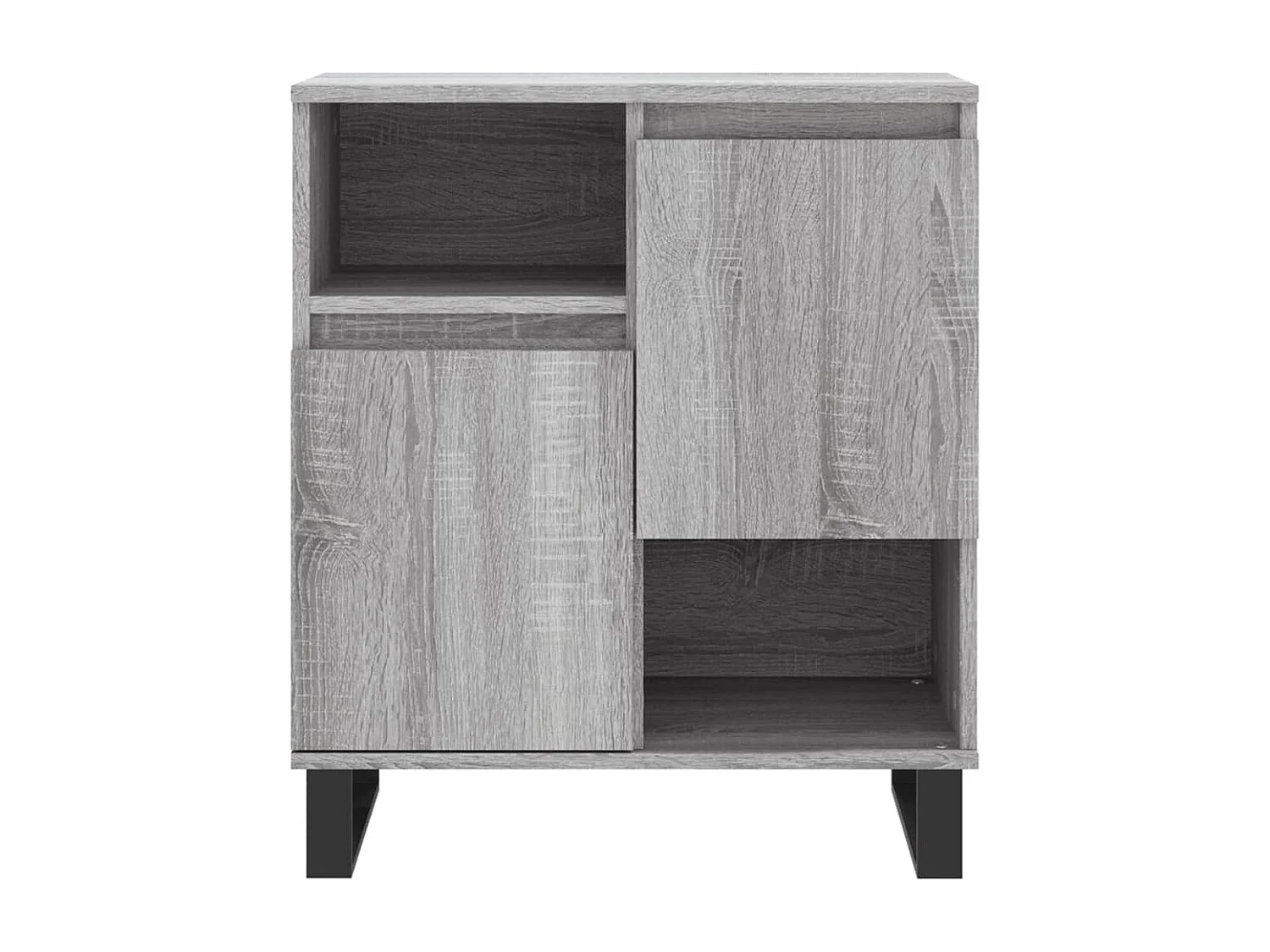 Buffet Sonoma gris 60x35x70 cm Bois d'ingénierie