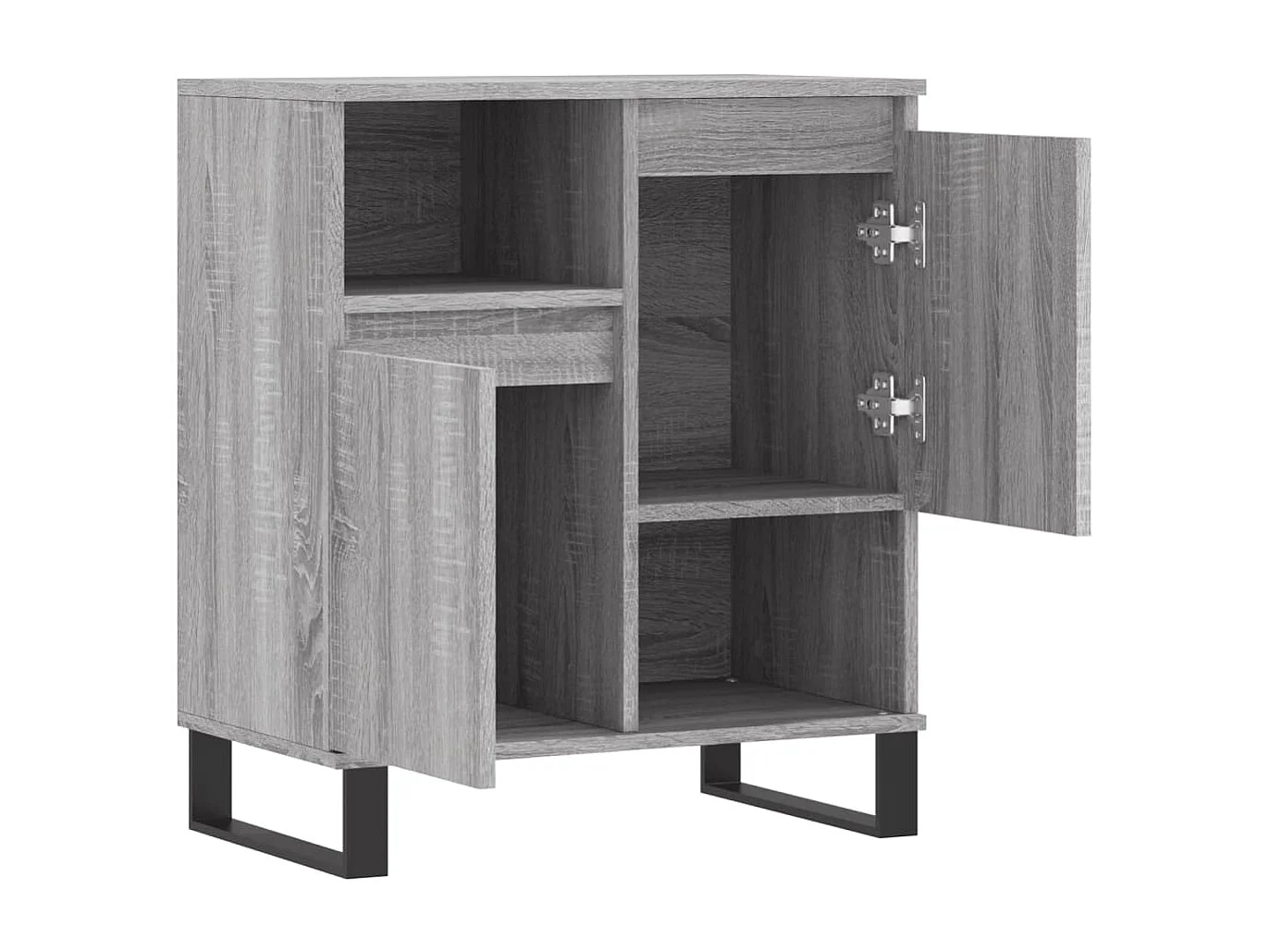 Buffet Sonoma gris 60x35x70 cm Bois d'ingénierie