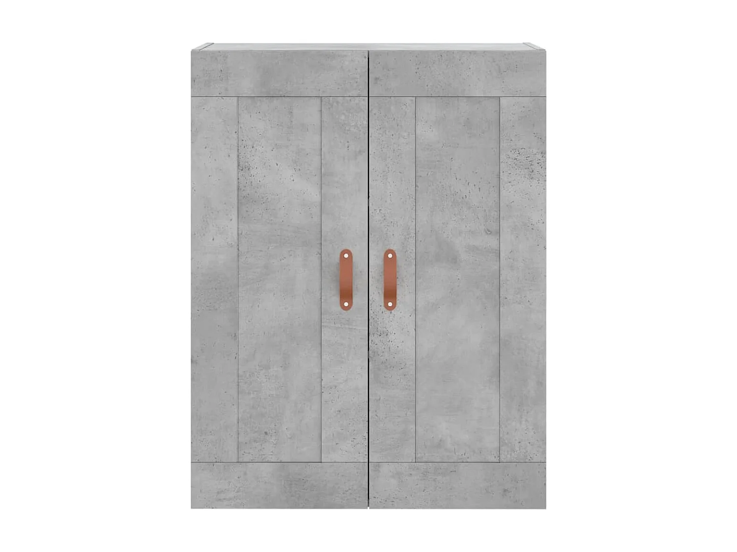 Armoire murale gris béton 69,5x34x90 cm bois d'ingénierie