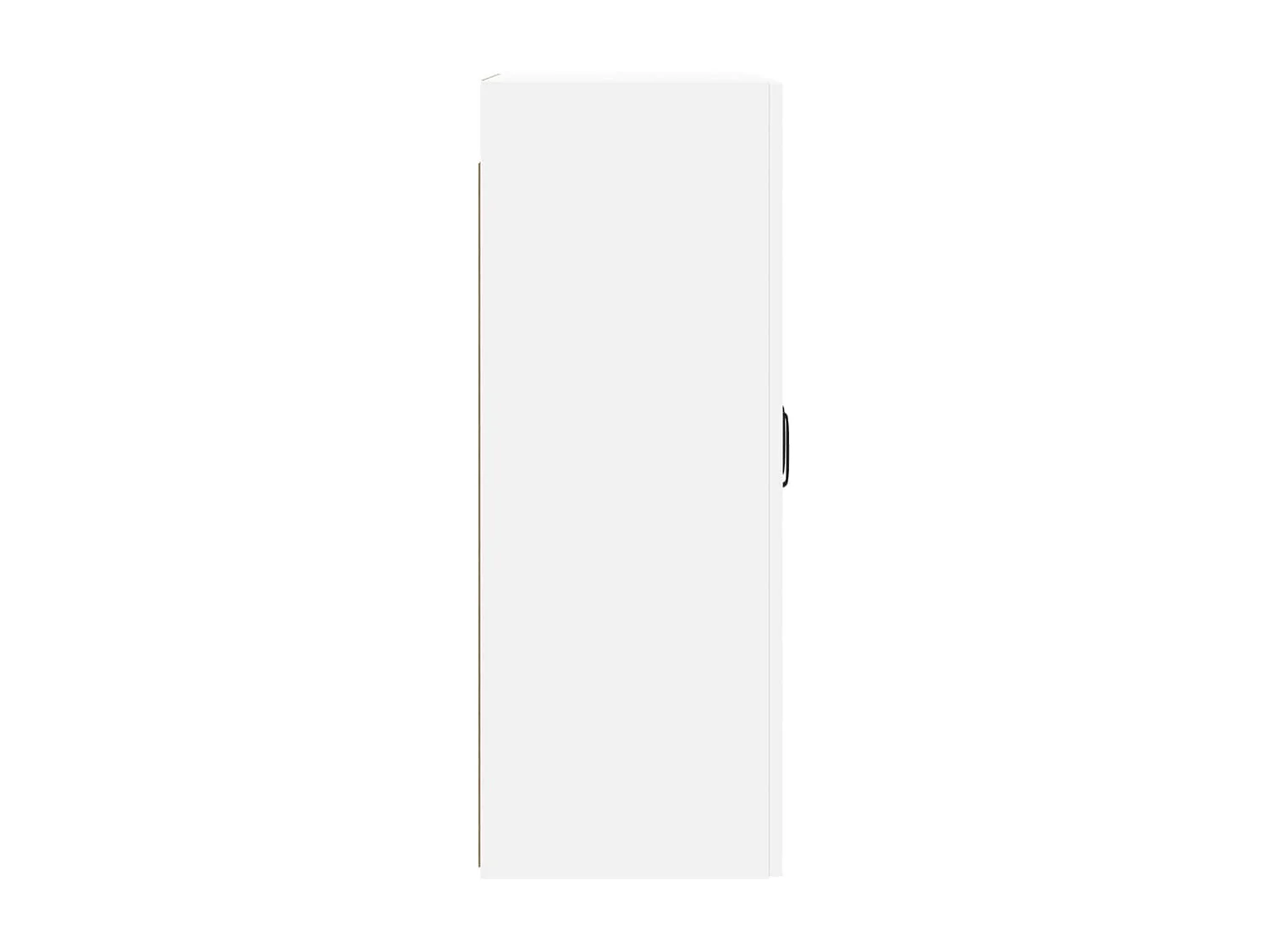 Armoires murales 2 pcs blanc bois d'ingénierie