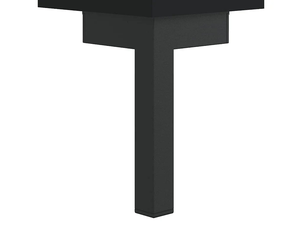 Aparador 69,5x34x90 cm derivados de madeira preto