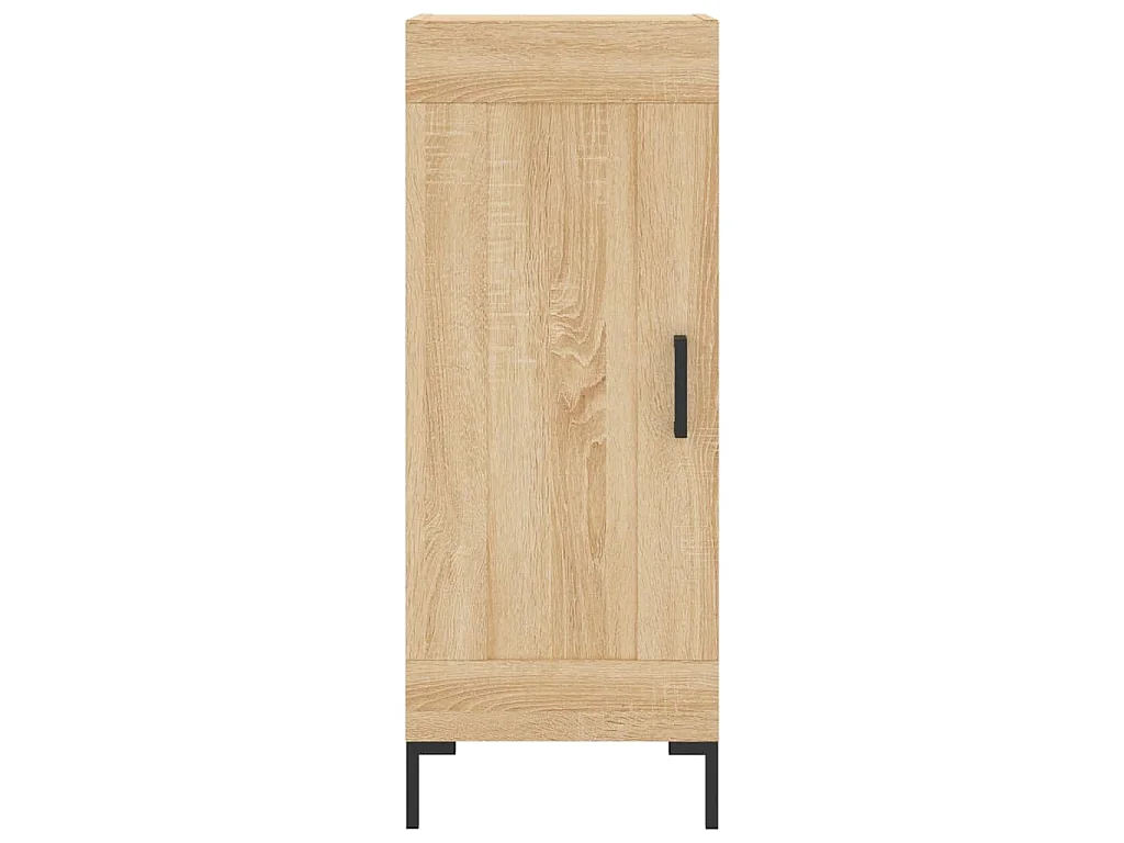 Buffet haut Chêne sonoma 34,5x34x180 cm Bois d'ingénierie