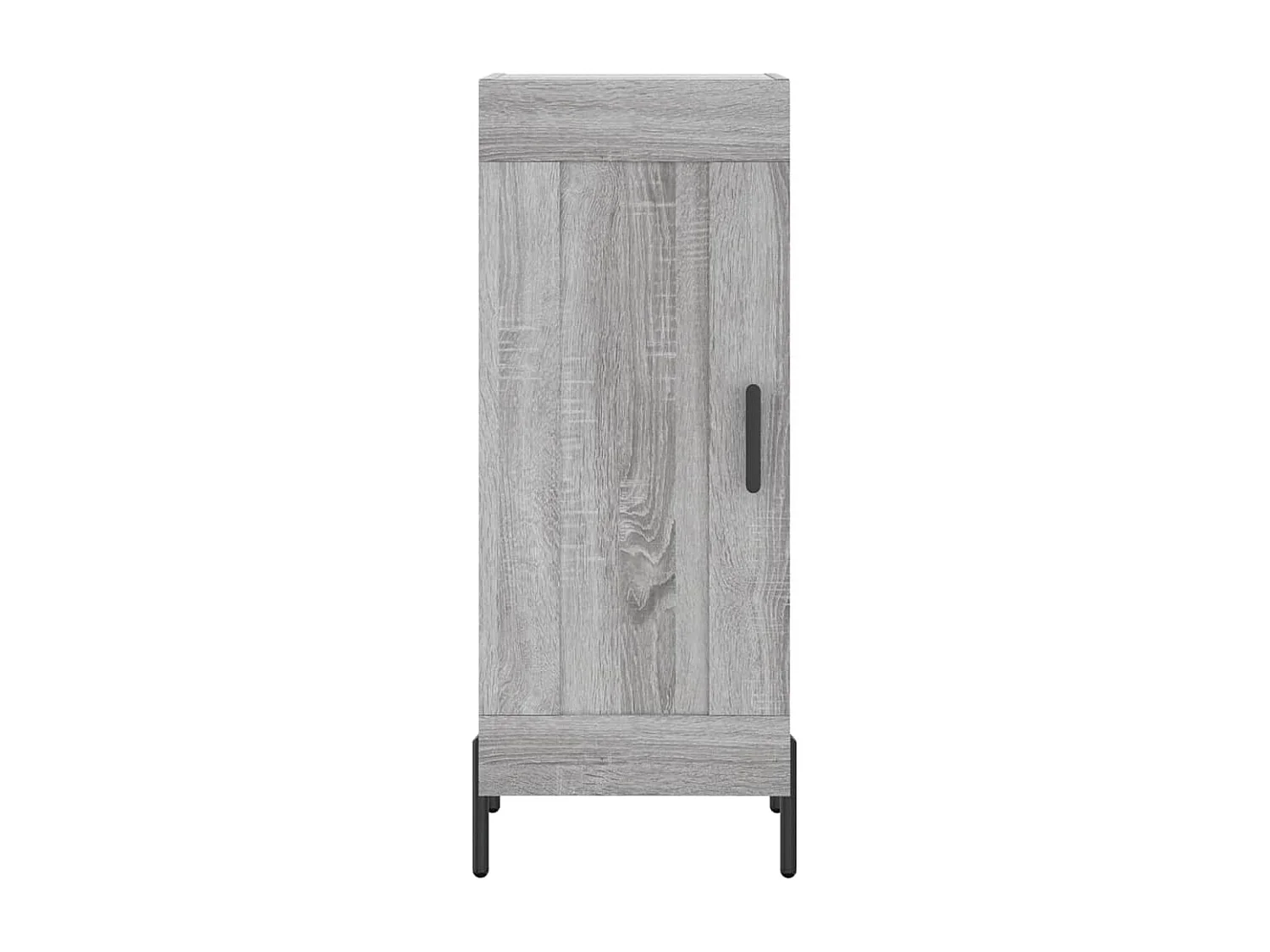 Highboard Grau Sonoma 34,5x34x180 cm Holzwerkstoff