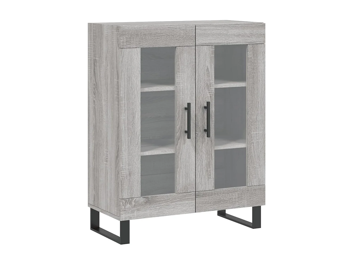 Buffet sonoma gris 69,5x34x90 cm bois d'ingénierie