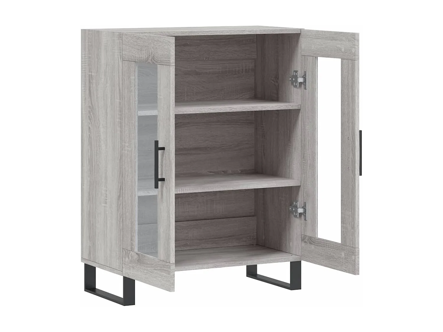 Buffet sonoma gris 69,5x34x90 cm bois d'ingénierie