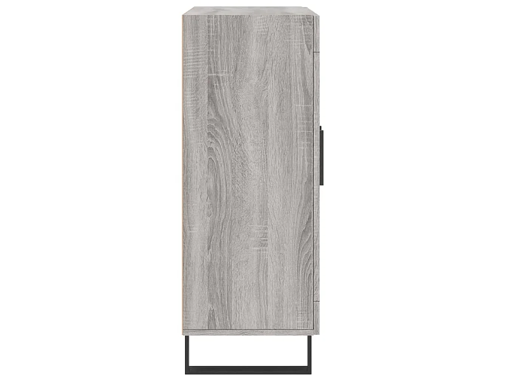 Buffet sonoma gris 69,5x34x90 cm bois d'ingénierie