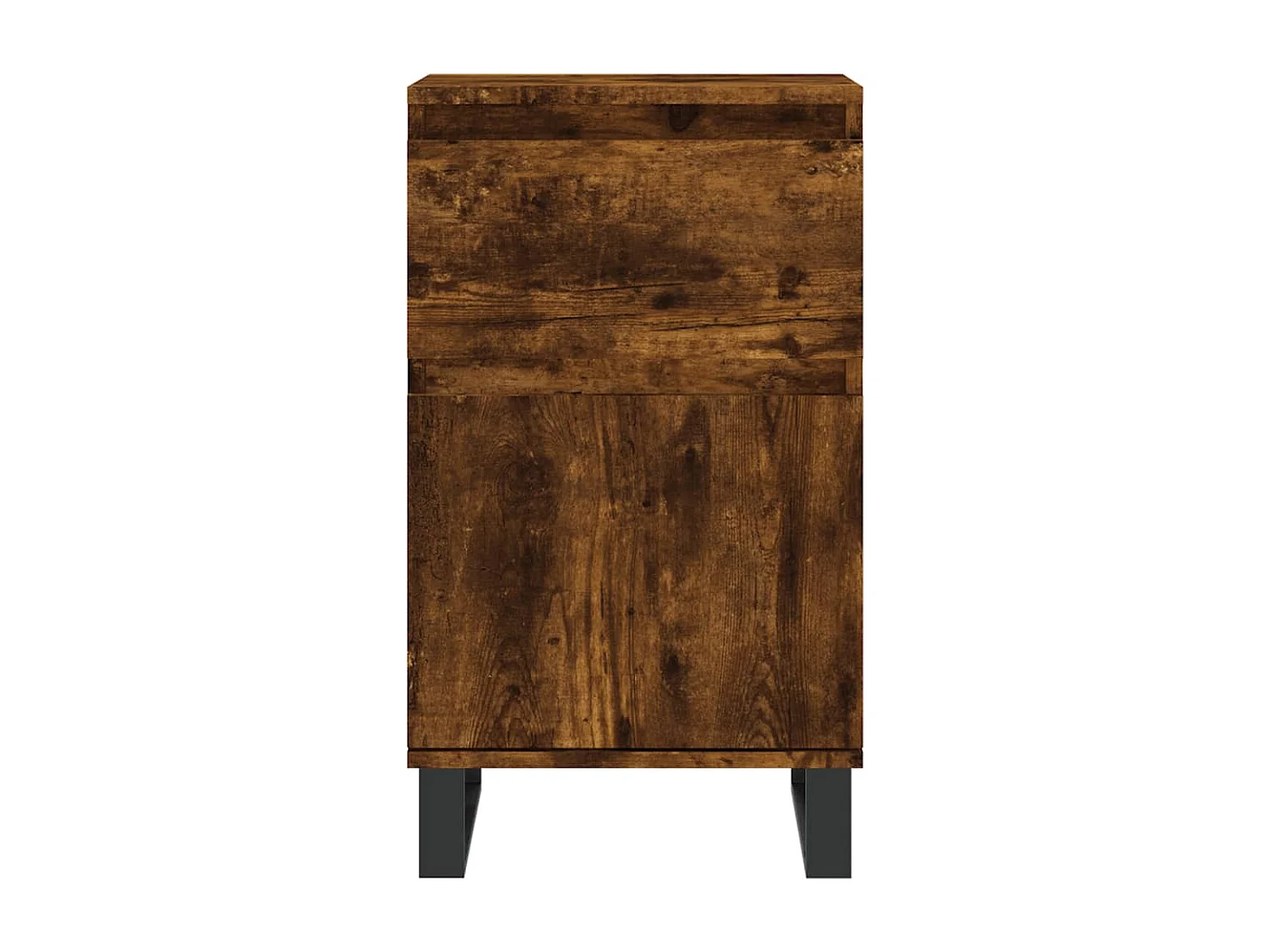 Credenza Rovere Fumo 40x35x70 cm in Legno Multistrato