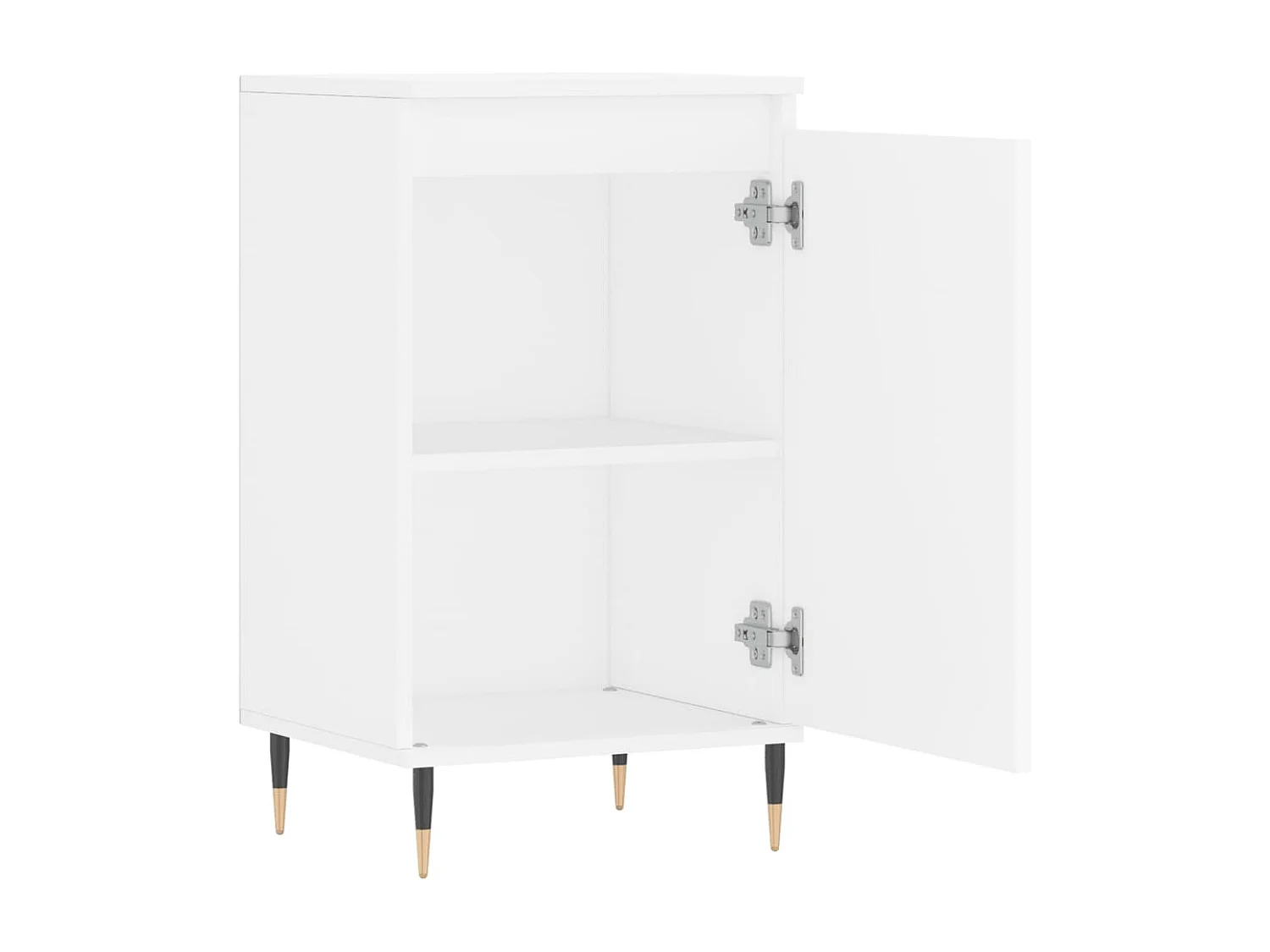 Buffet blanc 40x35x70 cm bois d’ingénierie
