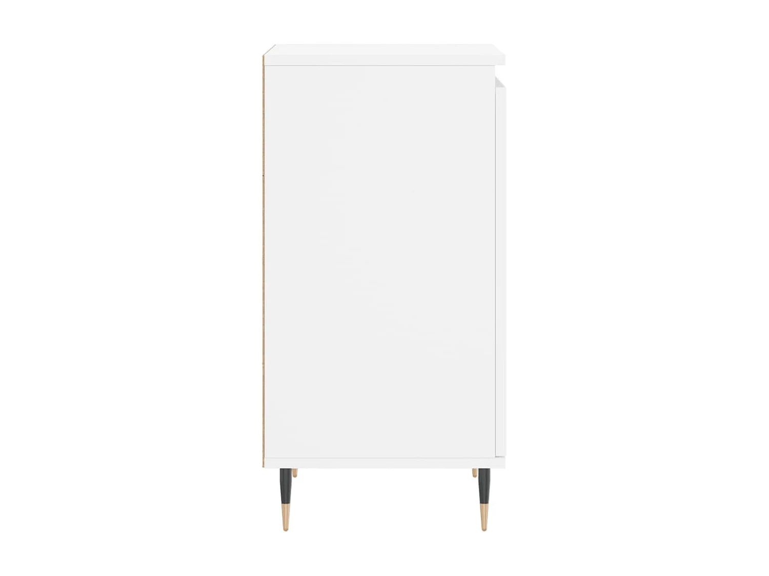 Buffet blanc 40x35x70 cm bois d’ingénierie