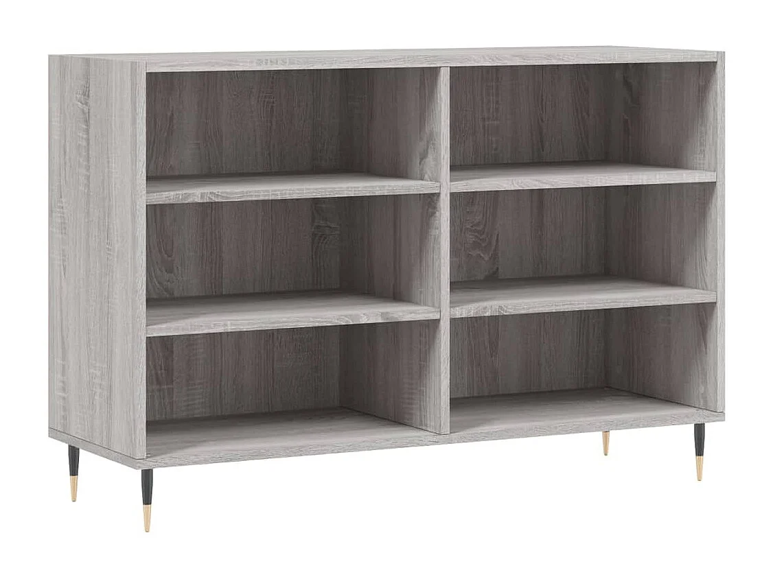 Buffet sonoma gris 103,5x35x70 cm bois d'ingénierie