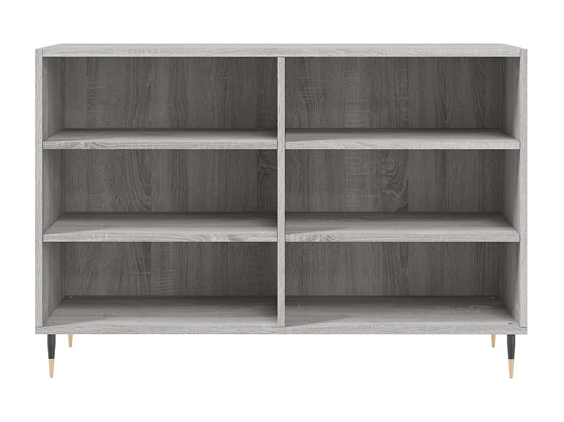 Buffet sonoma gris 103,5x35x70 cm bois d'ingénierie