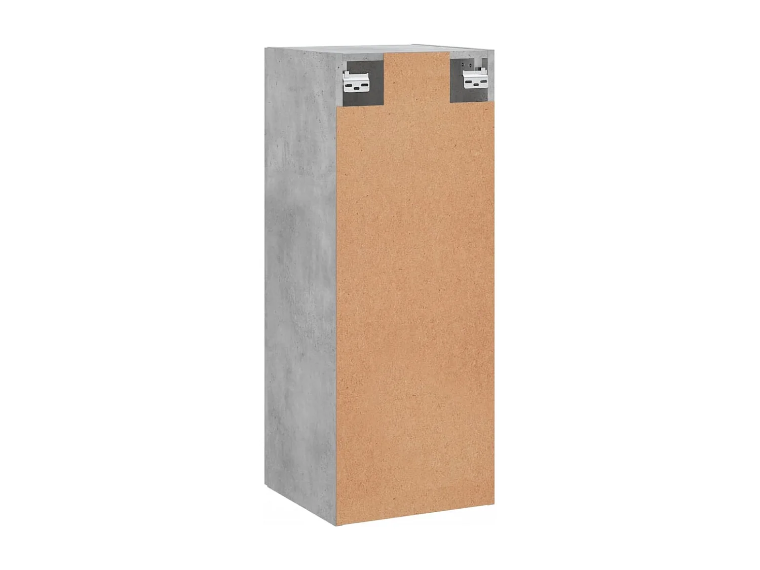 Armoire murale gris béton 34,5x34x90 cm