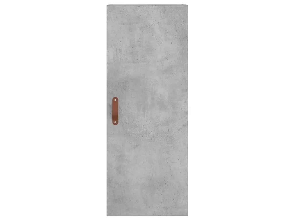 Armoire murale gris béton 34,5x34x90 cm