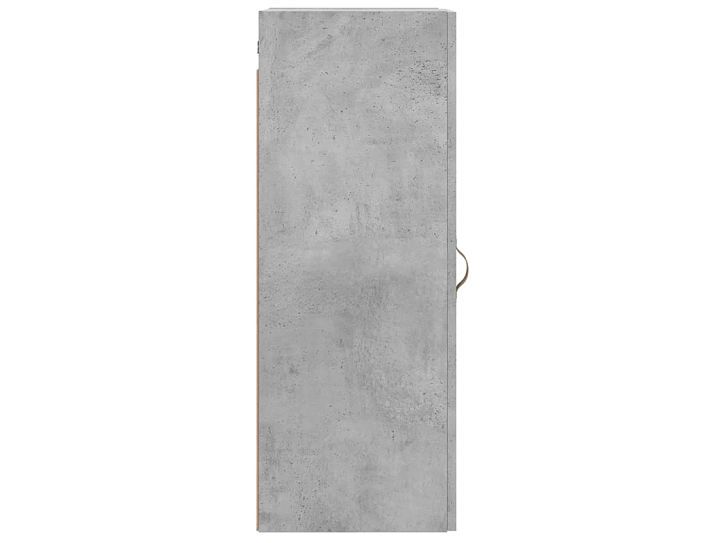 Armoire murale gris béton 34,5x34x90 cm
