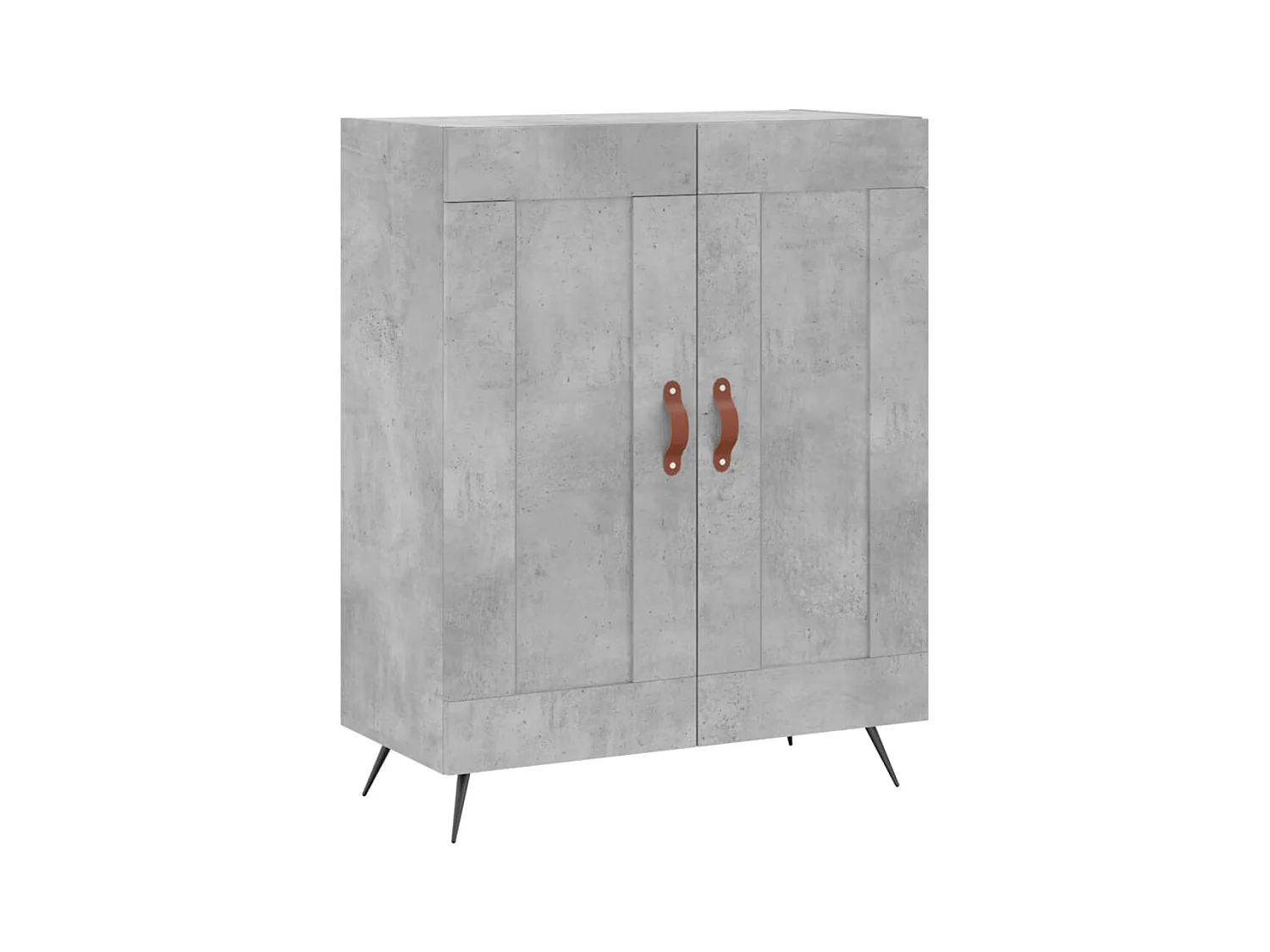 Sideboard Betongrau 69,5x34x90 cm Holzwerkstoff
