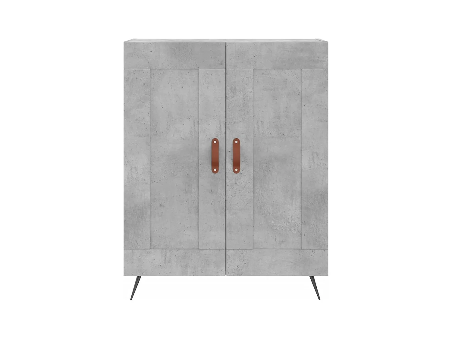 Sideboard Betongrau 69,5x34x90 cm Holzwerkstoff